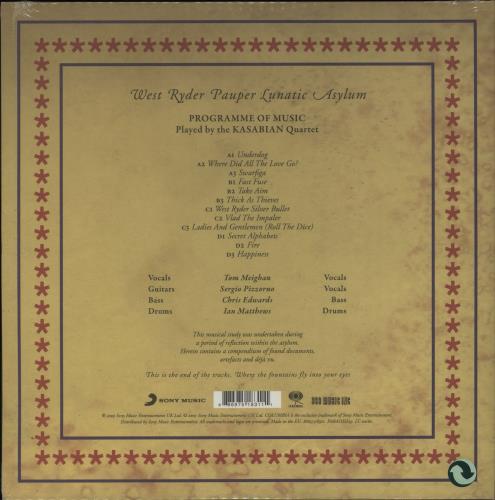 Kasabian West Ryder Pauper Lunatic Asylum - 1st - Sealed 2-LP vinyl record set (Double LP Album) UK KAB2LWE470504