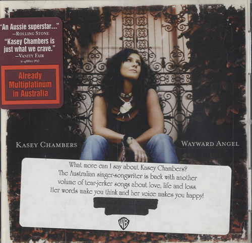 Kasey Chambers Wayward Angel CD album (CDLP) US KSCCDWA471690