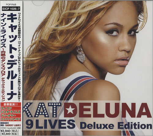 Kat DeLuna 9 Lives CD album (CDLP) Japanese KDXCDLI466589