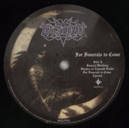 Katatonia For Funerals To Come... vinyl LP album (LP record) UK K8TLPFO863540