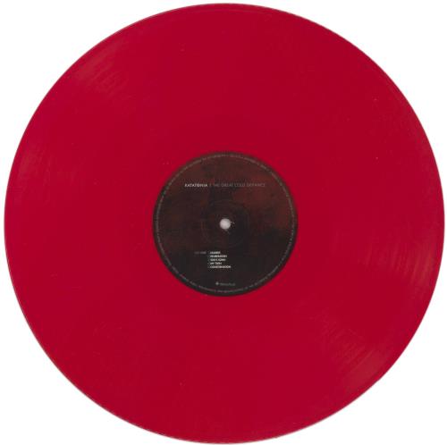 Katatonia The Great Cold Distance - 180gram Red Vinyl 2-LP vinyl record set (Double LP Album) UK K8T2LTH863516