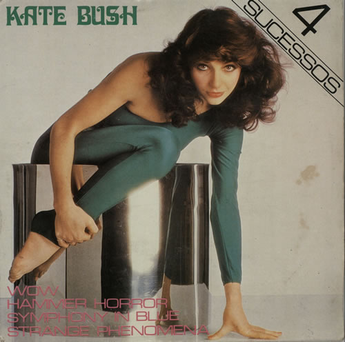 Kate Bush 4 Sucessos - EX 7" vinyl single (7 inch record / 45) Brazilian BUS07SU581619