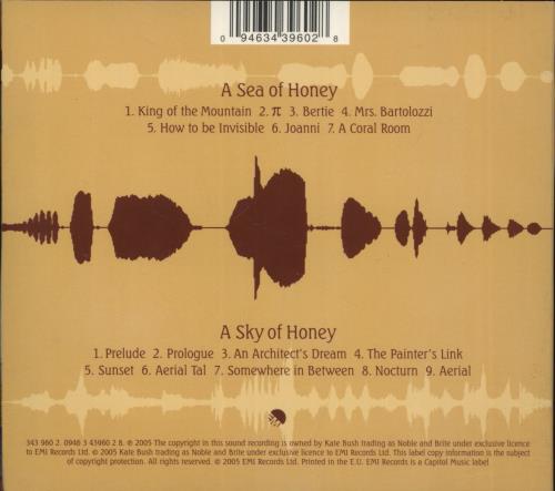 Kate Bush Aerial 2 CD album set (Double CD) UK BUS2CAE340276