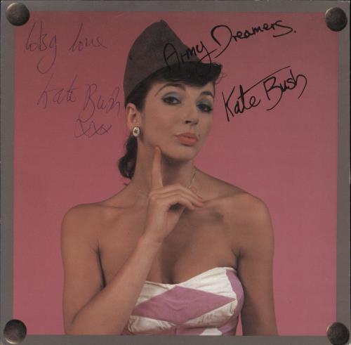 Kate Bush Army Dreamers - Autographed 7" vinyl single (7 inch record / 45) UK BUS07AR775599