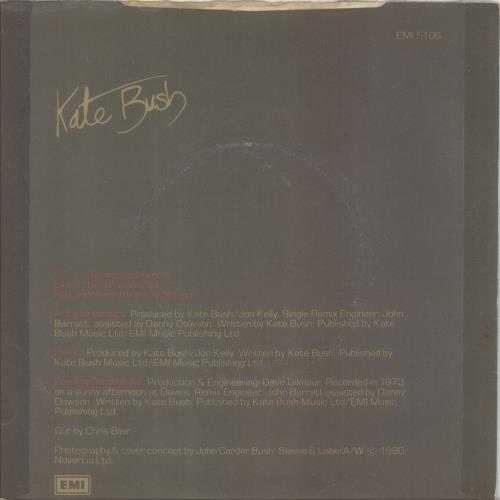 Kate Bush Army Dreamers - P/S - EX 7" vinyl single (7 inch record / 45) UK BUS07AR611116