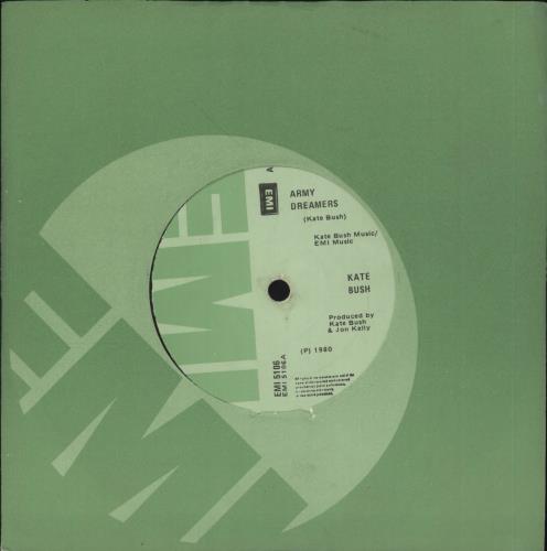 Kate Bush Army Dreamers 7" vinyl single (7 inch record / 45) Irish BUS07AR698846
