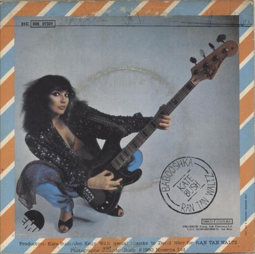 Kate Bush Babooshka 7" vinyl single (7 inch record / 45) Brazilian BUS07BA122498