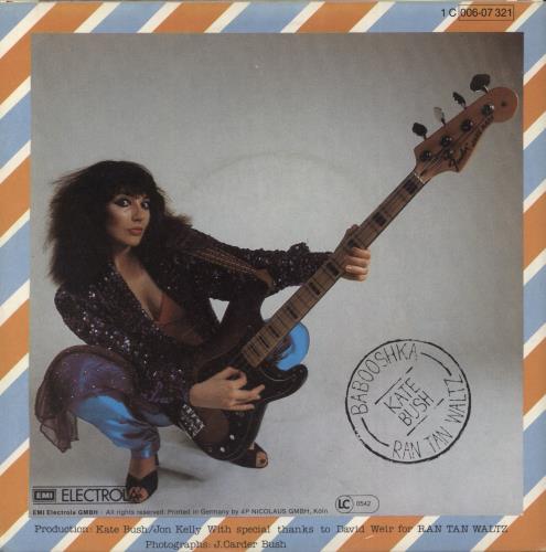 Kate Bush Babooshka 7" vinyl single (7 inch record / 45) German BUS07BA23848