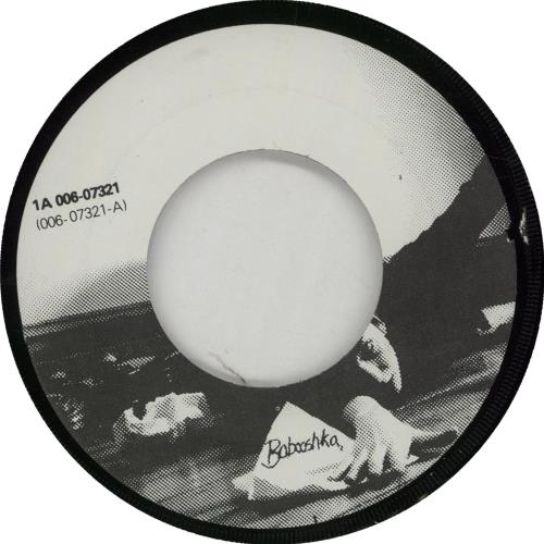 Kate Bush Babooshka 7" vinyl single (7 inch record / 45) Dutch BUS07BA667083