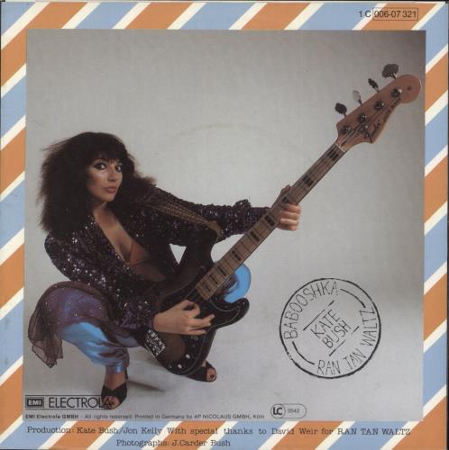 Kate Bush Babooshka 7" vinyl single (7 inch record / 45) German BUS07BA891705