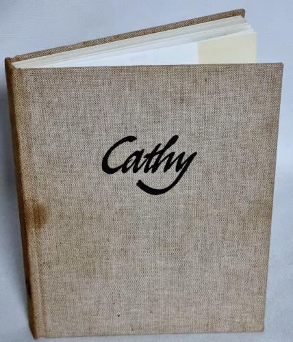 Kate Bush Cathy - 1st + Autographed Kate Photograph book UK BUSBKCA781644