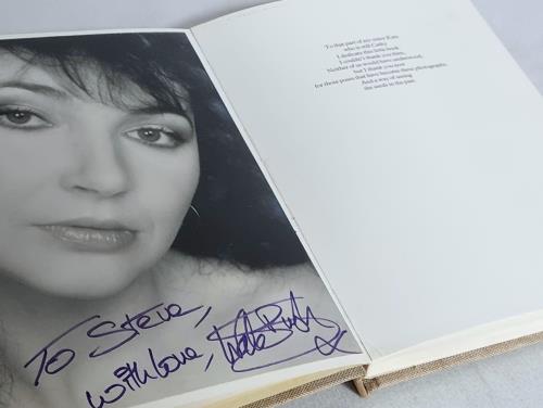 Kate Bush Cathy - 1st + Autographed Kate Photograph book UK BUSBKCA781644