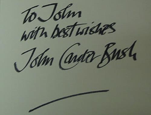Kate Bush Cathy - 1st - Autographed by Author book UK BUSBKCA349389