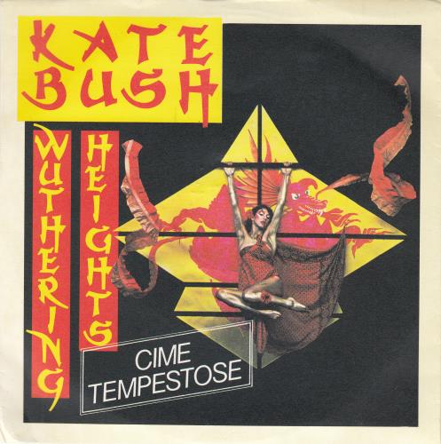 Kate Bush Cime Tempestose (Wuthering Heights) 7" vinyl single (7 inch record / 45) Italian BUS07CI741628