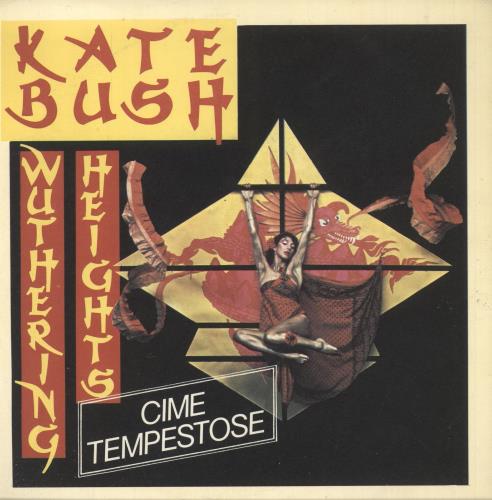 Kate Bush Cime Tempestose [Wuthering Heights] - EX 7" vinyl single (7 inch record / 45) Italian BUS07CI02700
