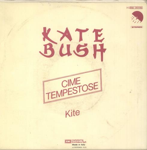 Kate Bush Cime Tempestose [Wuthering Heights] - EX 7" vinyl single (7 inch record / 45) Italian BUS07CI02700