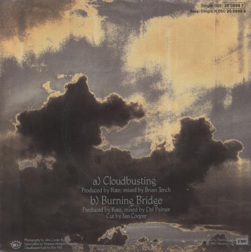Kate Bush Cloudbusting - WOS 7" vinyl single (7 inch record / 45) German BUS07CL815850