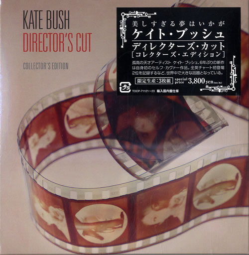 Kate Bush Director's Cut 3-CD album set (Triple CD) Japanese BUS3CDI538746