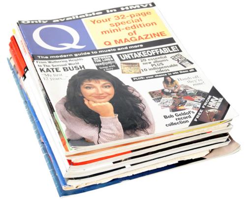 Kate Bush Eleven Assorted Magazines magazine UK BUSMAEL457110