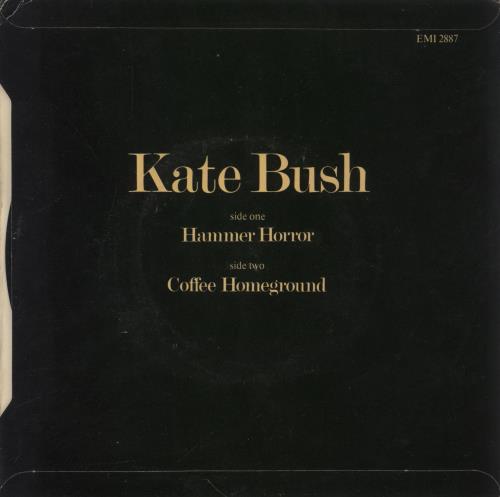 Kate Bush Hammer Horror - P/S 7" vinyl single (7 inch record / 45) UK BUS07HA26050