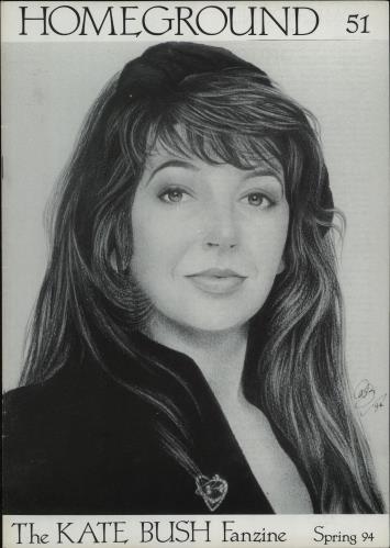 Kate Bush Home Ground 45-57 fanzine UK BUSFAHO673371