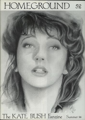 Kate Bush Home Ground 45-57 fanzine UK BUSFAHO673371