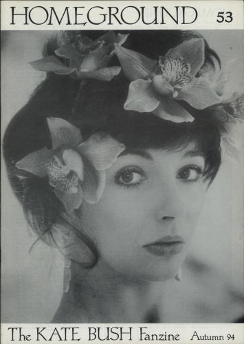 Kate Bush Home Ground 45-57 fanzine UK BUSFAHO673371