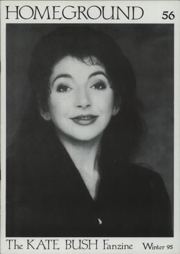 Kate Bush Home Ground 45-57 fanzine UK BUSFAHO673371