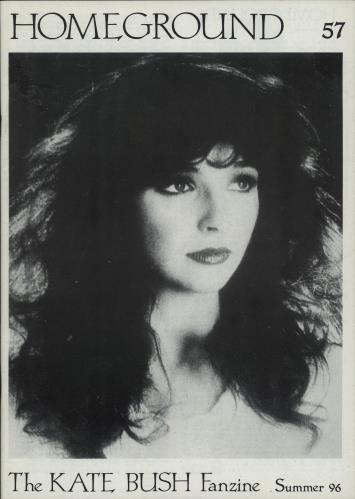 Kate Bush Home Ground 45-57 fanzine UK BUSFAHO673371