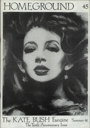 Kate Bush Home Ground 45-57 fanzine UK BUSFAHO673371