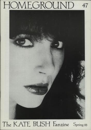 Kate Bush Home Ground 45-57 fanzine UK BUSFAHO673371