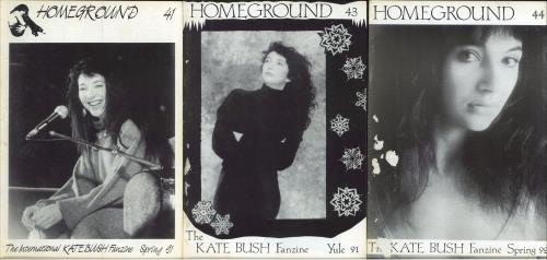 Kate Bush Homeground - 10 Issues fanzine UK BUSFAHO781649