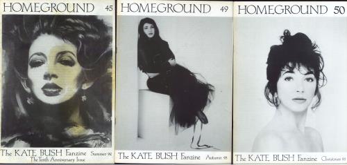 Kate Bush Homeground - 10 Issues fanzine UK BUSFAHO781649