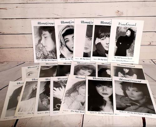 Kate Bush Homeground - Complete Set of 79 fanzine UK BUSFAHO759629