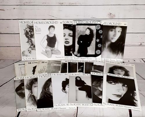 Kate Bush Homeground - Complete Set of 79 fanzine UK BUSFAHO759629