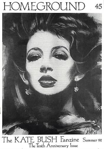 Kate Bush Homeground 45 fanzine UK BUSFAHO349421