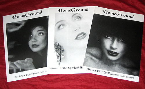 Kate Bush Homeground 60-62 fanzine UK BUSFAHO336525