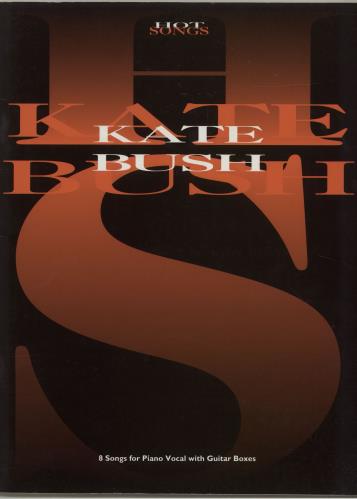 Kate Bush Hot Songs sheet music UK BUSSMHO686770