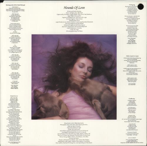 Kate Bush Hounds Of Love - Grey Marbled Vinyl + Promo Punch-hole & Shrink with Sticker vinyl LP album (LP record) US BUSLPHO879358