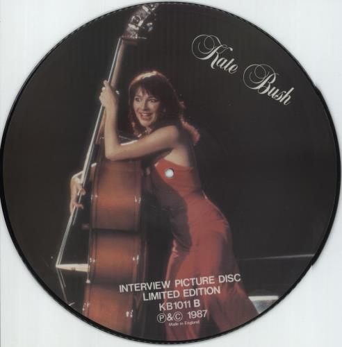 Kate Bush Interview Picture Disc picture disc LP (vinyl picture disc album) UK BUSPDIN344968