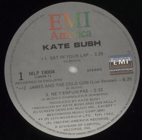 Kate Bush Kate Bush vinyl LP album (LP record) Canadian BUSLPKA117748