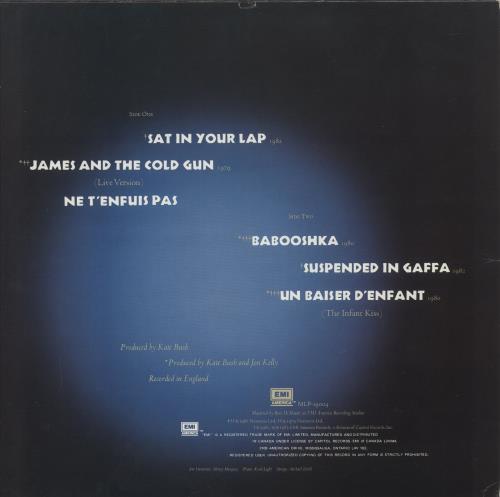 Kate Bush Kate Bush vinyl LP album (LP record) Canadian BUSLPKA117748