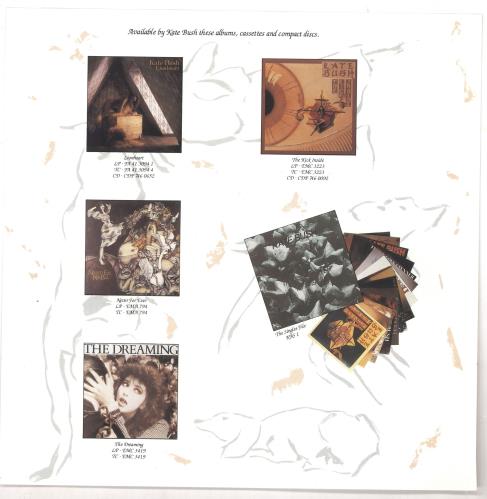 Kate Bush Lionheart + merchandise insert vinyl LP album (LP record) German BUSLPLI726824