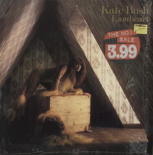 Kate Bush Lionheart - Shrink vinyl LP album (LP record) UK BUSLPLI877045