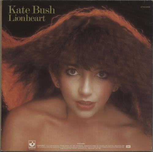 Kate Bush Lionheart vinyl LP album (LP record) Canadian BUSLPLI444585