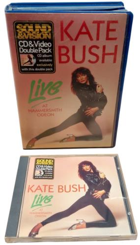 Kate Bush Live At Hammersmith Odeon CD Album Box Set UK BUSDXLI82304