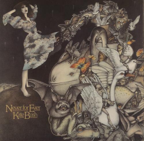 Kate Bush Never For Ever - 1st - Laminated Sleeve vinyl LP album (LP record) UK BUSLPNE869038