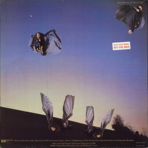 Kate Bush Never For Ever - 1st - Sample vinyl LP album (LP record) UK BUSLPNE785692