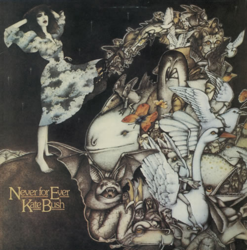 Kate Bush Never For Ever vinyl LP album (LP record) Portuguese BUSLPNE589817