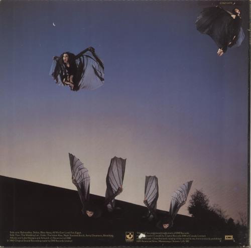 Kate Bush Never For Ever vinyl LP album (LP record) Canadian BUSLPNE704122